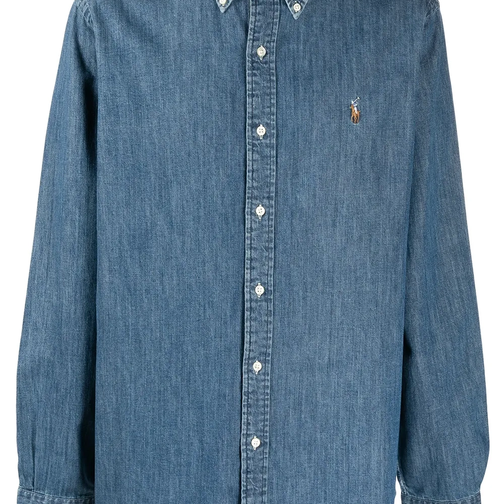 Джинсовая рубашка Polo Pony