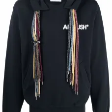 Толстовка со шнурками и логотипом