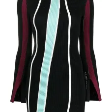 Топ в вертикальную полоску