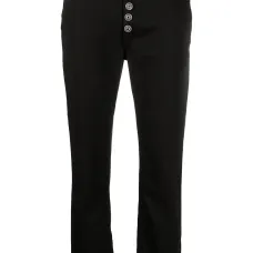 Укороченные джинсы прямого кроя Укороченные джинсы прямого кроя