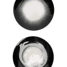 Комплект из двух фарфоровых тарелок