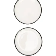 Набор фарфоровых тарелок Набор фарфоровых тарелок