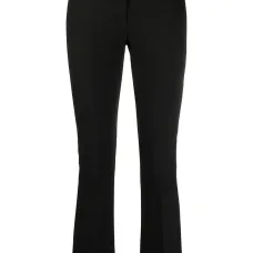 Укороченные брюки прямого кроя