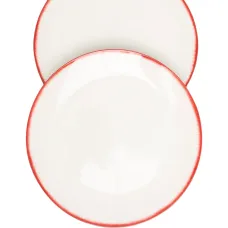 Набор из двух фарфоровых тарелок