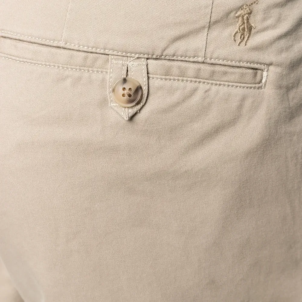 Брюки прямого кроя с нашивкой-логотипом