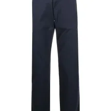 Брюки прямого кроя с нашивкой-логотипом