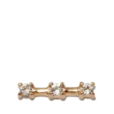 Серьги-гвоздики из желтого золота