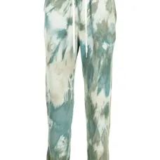 Спортивные брюки с принтом тай-дай