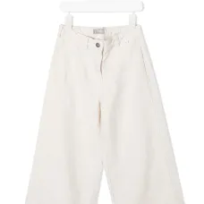 Прямые брюки средней посадки