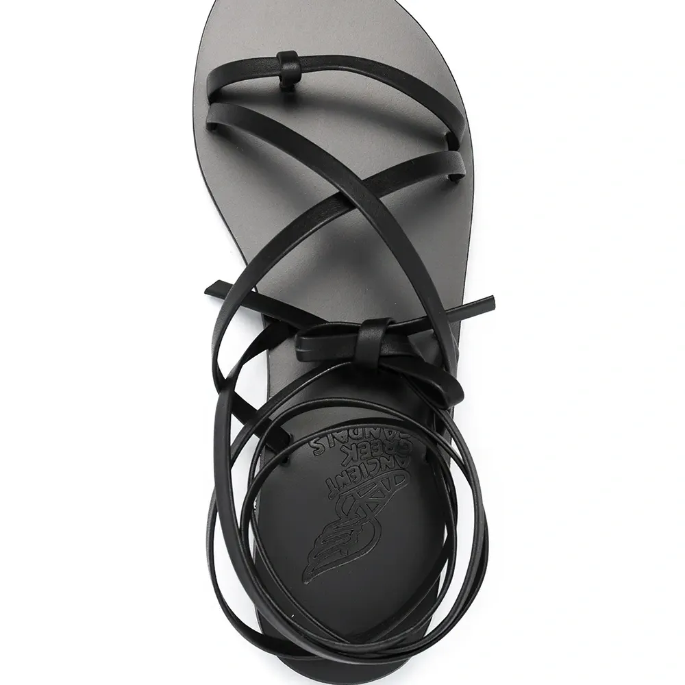 Сандалии с ремешком на щиколотке