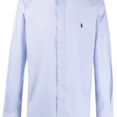 Рубашка с вышитым логотипом