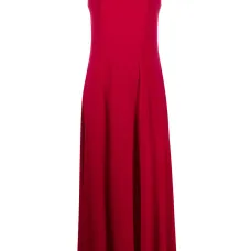 Длинное платье без рукавов