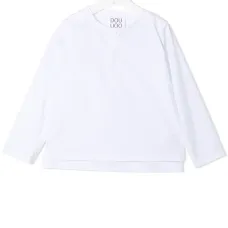 Толстовка с круглым вырезом и длинными рукавами