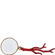 Лупа с декором в виде коралла