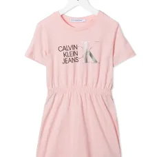 Платье с логотипом