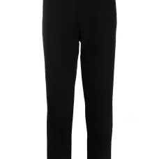 Спортивные брюки со вставками в рубчик