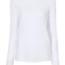 Футболка из трикотажа однотонной расцветки