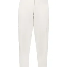 укороченные брюки прямого кроя