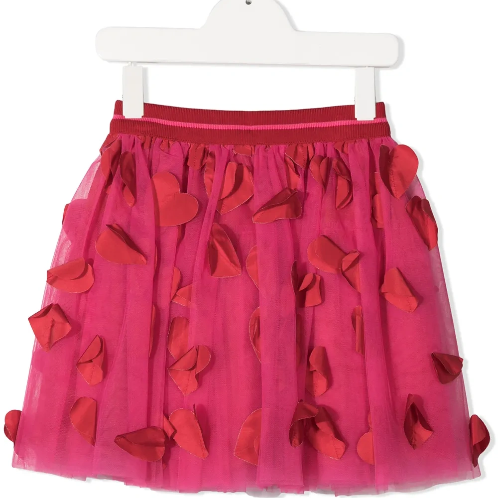 Юбка из тюля с аппликацией