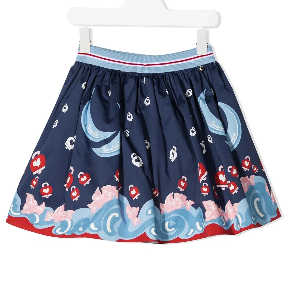 юбка с принтом