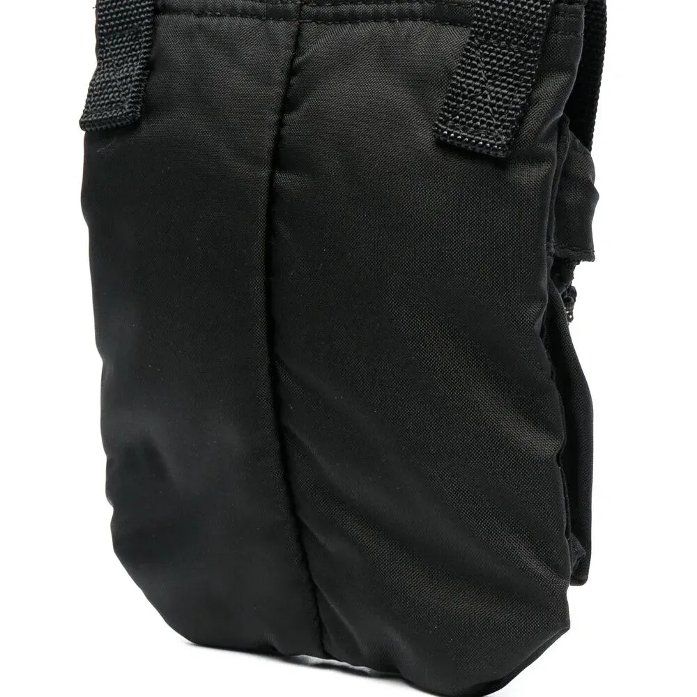 Сумка-мессенджер с нашивкой-логотипом