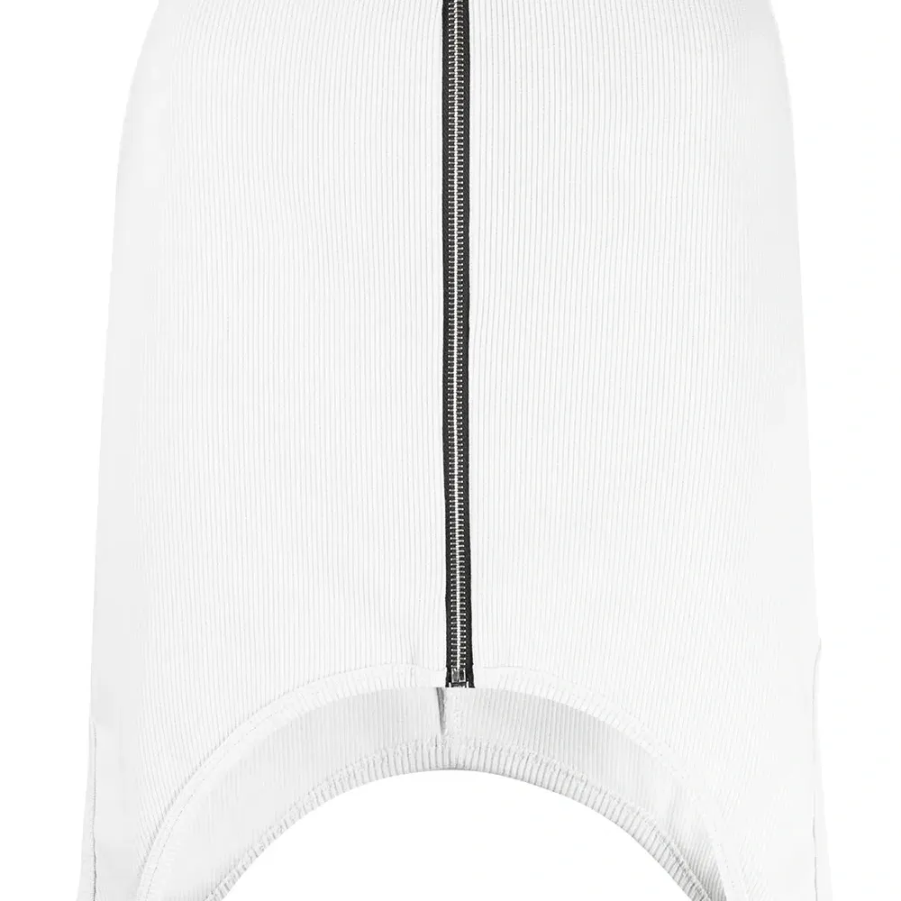 юбка асимметричного кроя на молнии