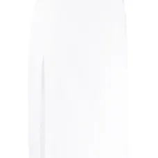 Юбка с завышенной талией и разрезом