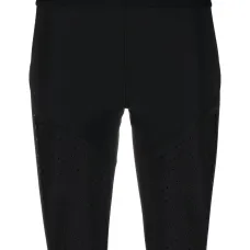 Облегающие шорты с логотипом на поясе