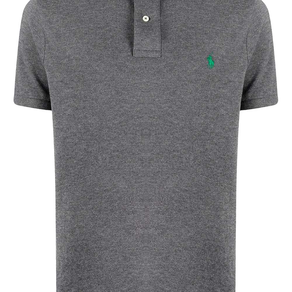 Рубашка поло с короткими рукавами и логотипом