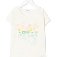 Футболка с цветочным принтом