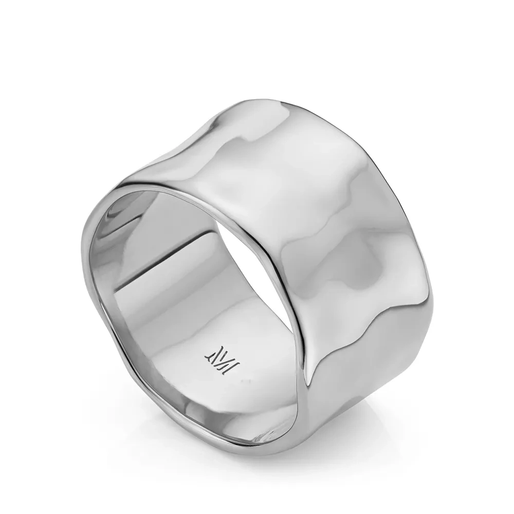 Широкое серебряное кольцо Siren Muse