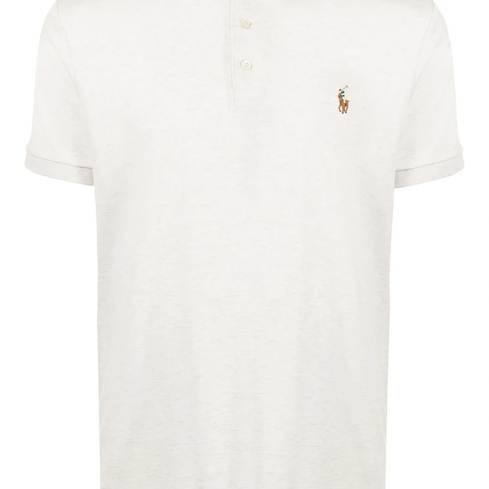 Рубашка поло Pima с вышитым логотипом