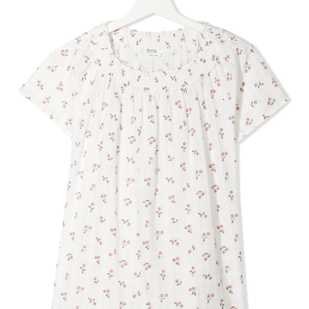 Блузка с цветочным принтом