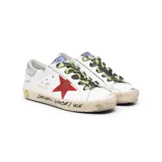 Кеды с камуфляжными шнурками