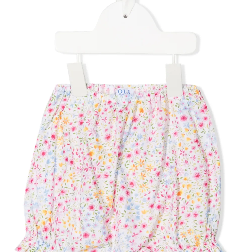 шорты с цветочным принтом