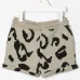 Спортивные шорты с леопардовым принтом