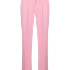 брюки строгого кроя с завышенной талией