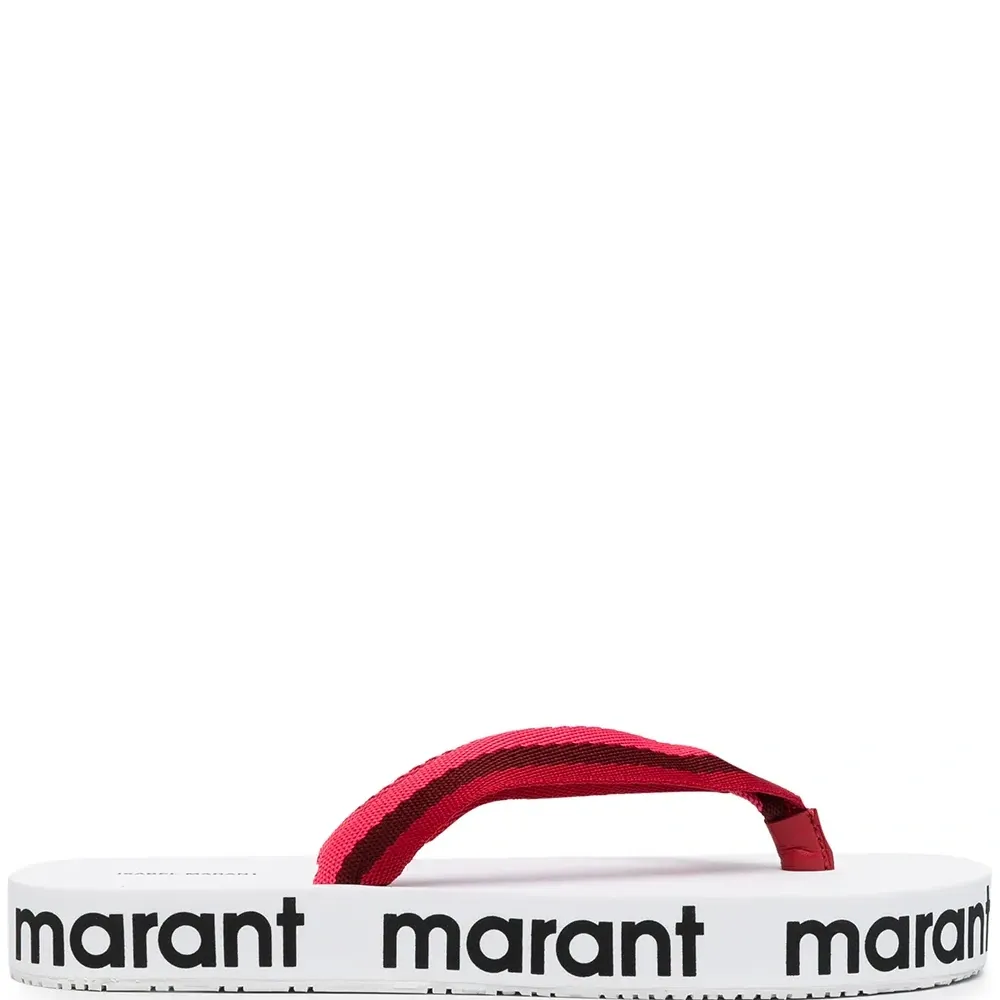 Шлепанцы с логотипом