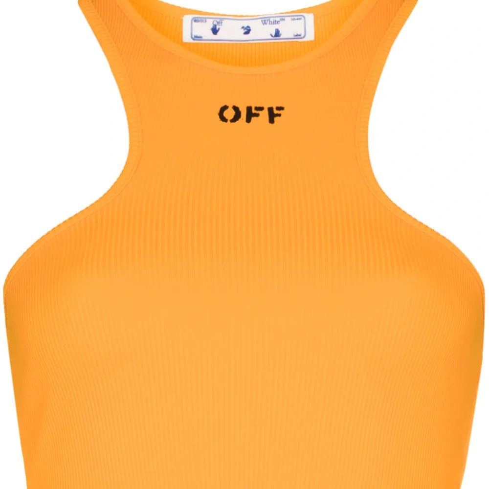 Укороченный топ с логотипом