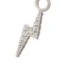 Подвеска из белого золота с бриллиантами