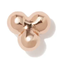 Серьга Three Ball Trinity из розового золота Серьга Three Ball Trinity из розового золота