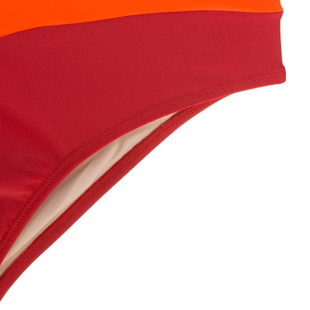 Плавки с контрастной вставкой