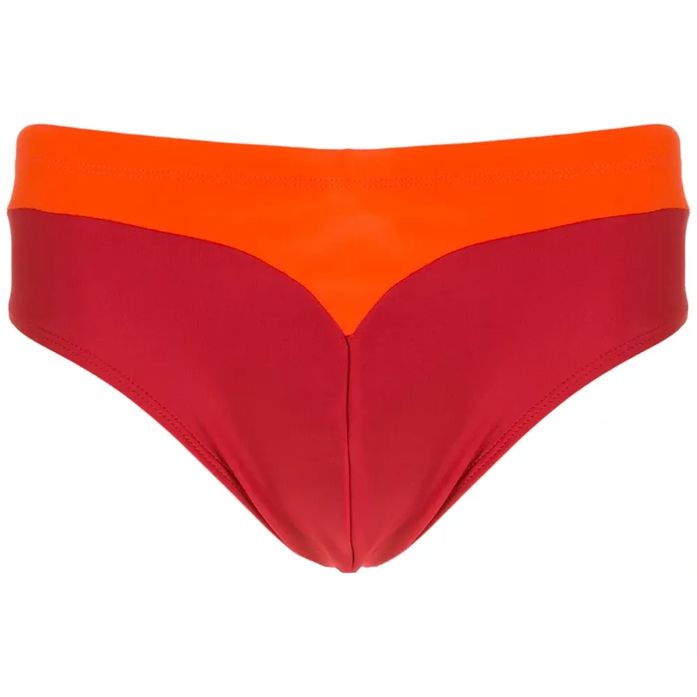 Плавки с контрастной вставкой