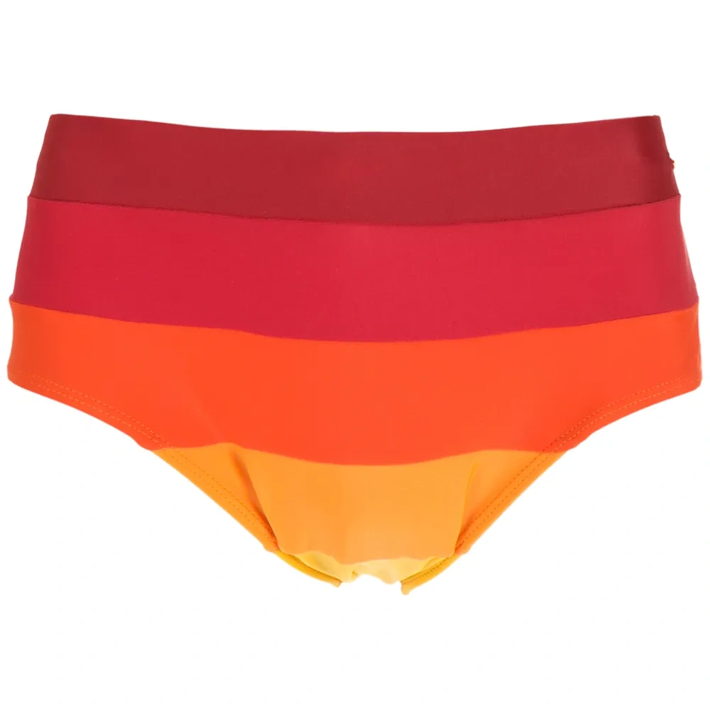 Плавки со вставками и эффектом градиента