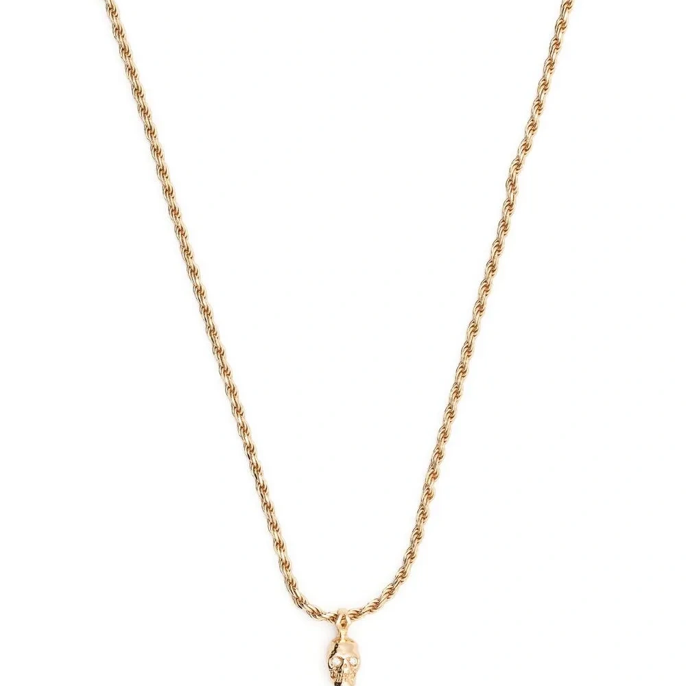 Позолоченное серебряное колье с бриллиантами