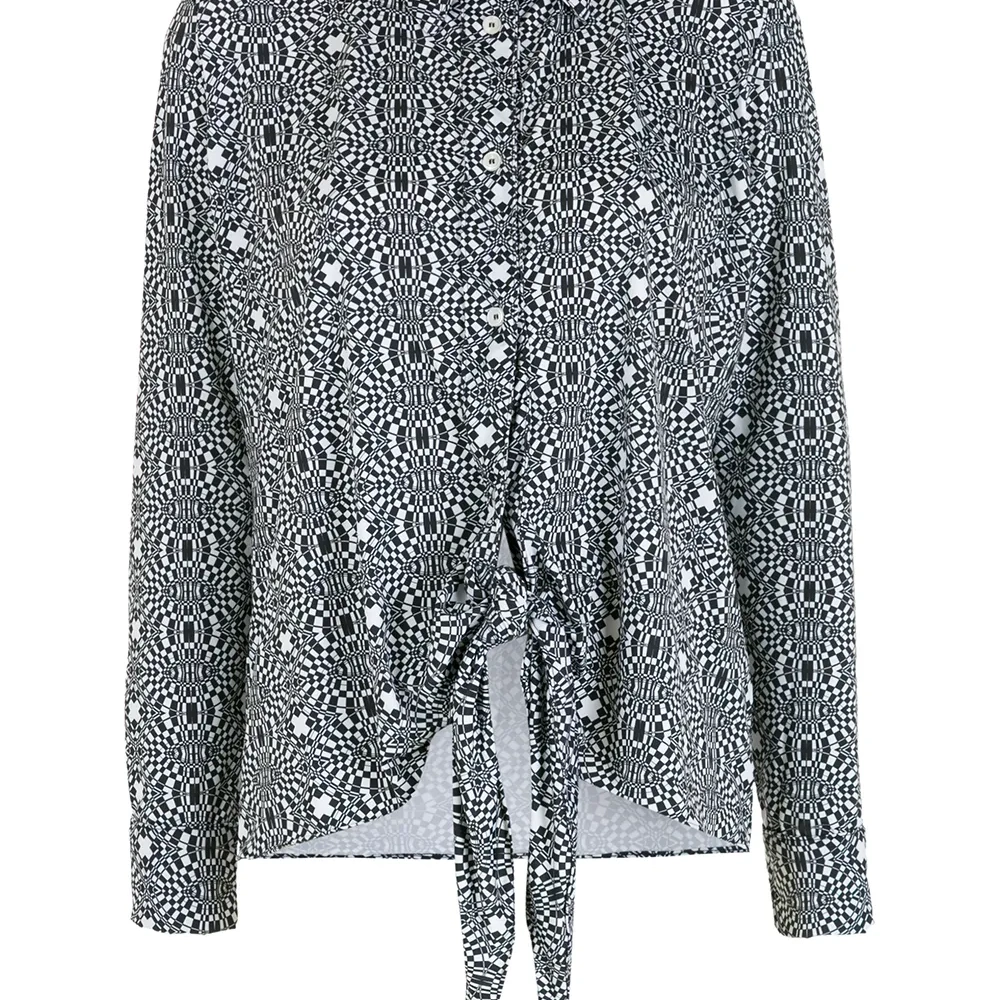 Рубашка с принтом