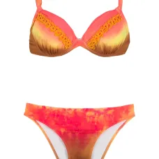 Бикини Tie Dye с вышивкой