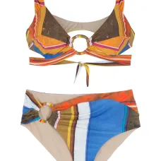 Бикини в полоску