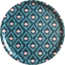 Деревянный поднос с принтом