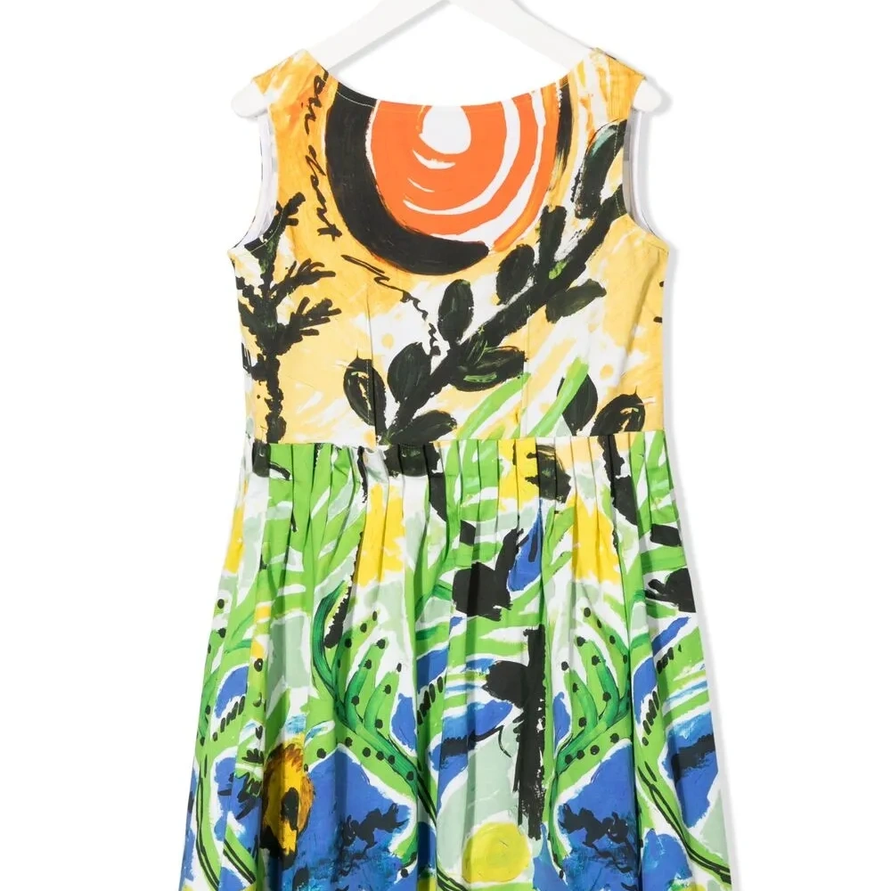 Платье с принтом